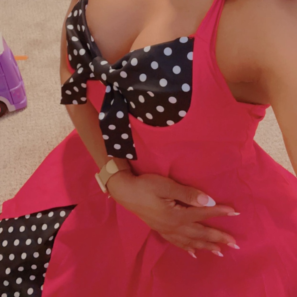 50s style dress with petticoat